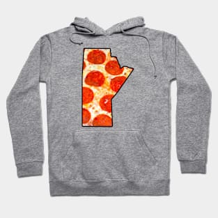 Manitoba Canada Pepperoni Pizza Hoodie